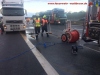 VU LKW - Dieselauslauf, A3 Richtung Würzburg, 27.10.2017